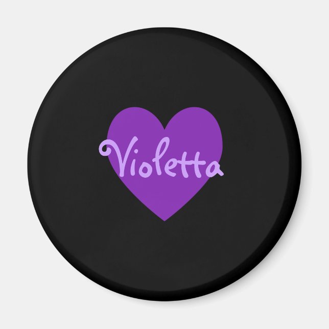 Imã Violetta in Purple (Frente)