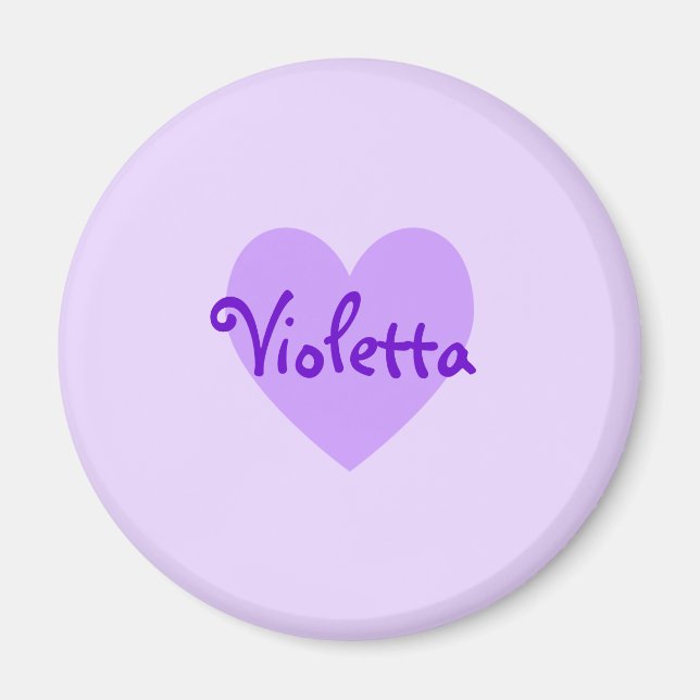 Imã Violetta in Purple (Frente)