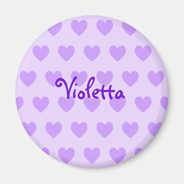 Imã Violetta in Purple (Frente)
