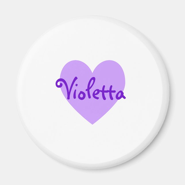 Imã Violetta in Purple (Frente)