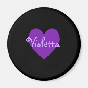 Imã Violetta no roxo