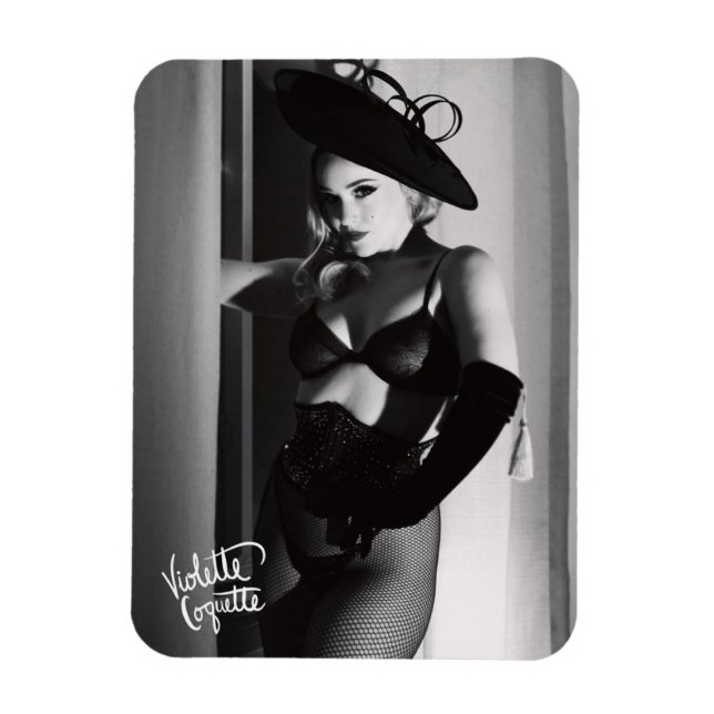 Ímã Violette Coquette "Film Noir" / Olhar (Vertical)