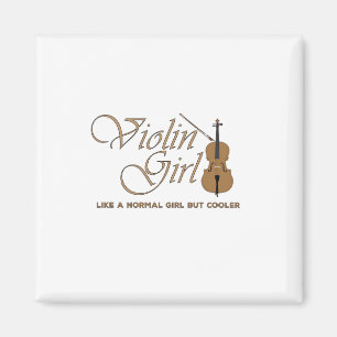 Imã Violin Girl, como uma garota normal, mas mais lega