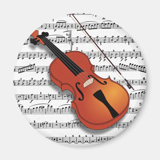 Imã Violin Lover_ (Frente)