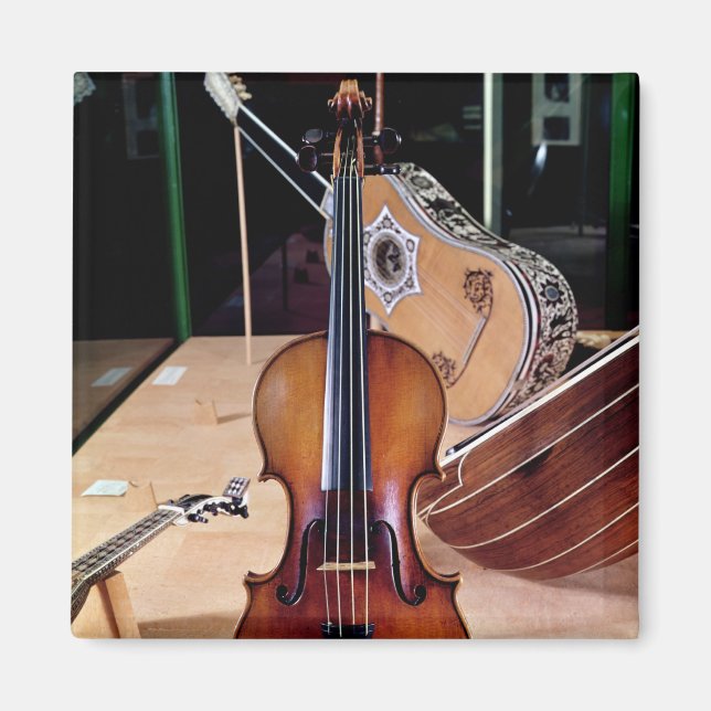 Imã Violin, por Stradivari, Cremona, 1699 (foto; (Frente)