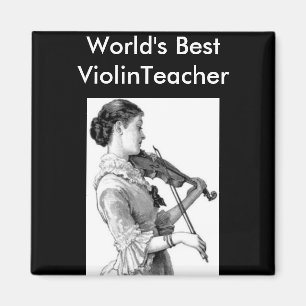 Imã Violinista do vintage