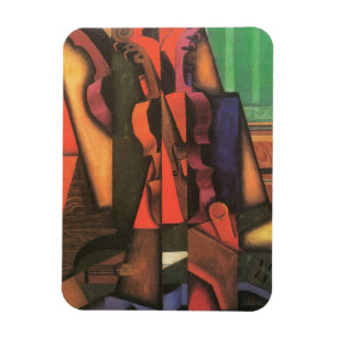 Ímã Violino e Guitarra por Juan Gris, Arte Cubista Vin