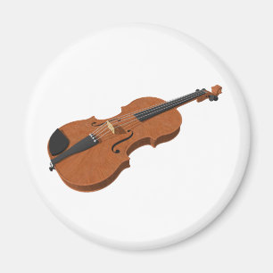 Imã Violino: Modelo 3D: