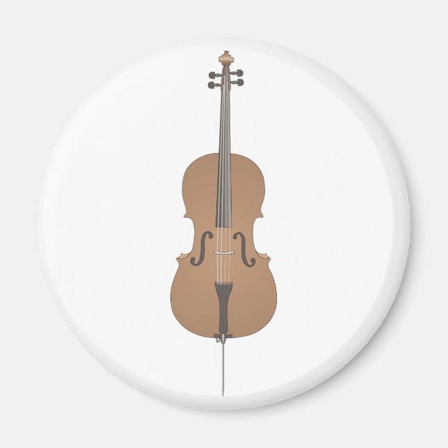 Imã violoncelo (Frente)