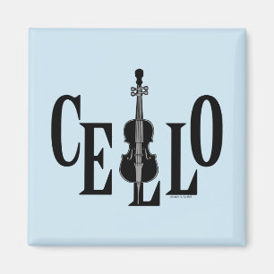 Imã Violoncelo Em Violoncelo