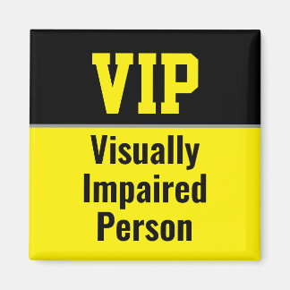 Imã VIP Visually Impaired Person