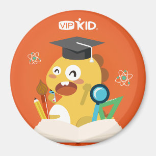 Imã VIPKID de volta ao ímã 1 da escola