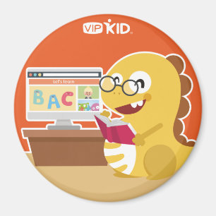 Imã VIPKID de volta ao ímã 5 da escola