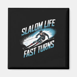 Imã Virage Rápido da Vida Slalom Esqui Alpino