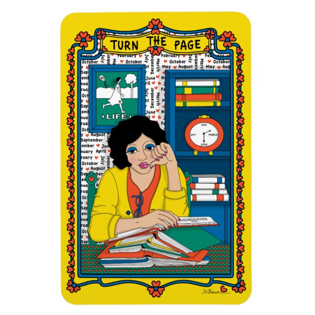 Ímã Vire o frigorífico Page_B_4x6 (Vertical)