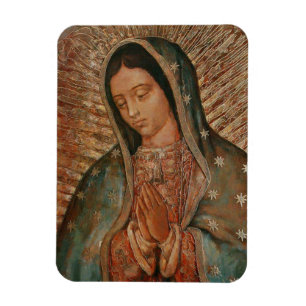 Ímã Virgem abençoada de Guadalupe