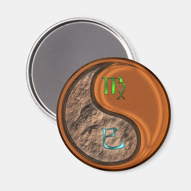 Imã Virgem & Cobra de Madeira (Front/Back)