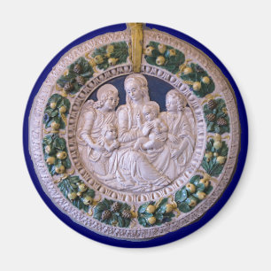 IMÃ VIRGEM COM CRIANÇAS E SANTOS