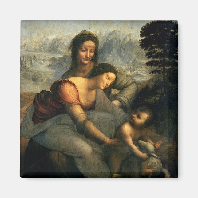 Imã Virgem e Criança com Rua. Anne, c.1510 (Frente)