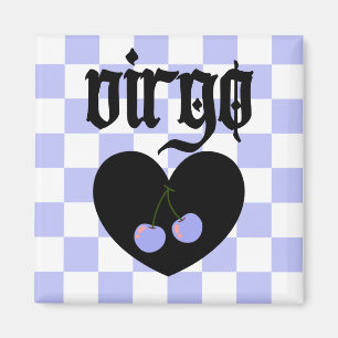Imã Virgem Gothic - Design de cerejas controladas esté