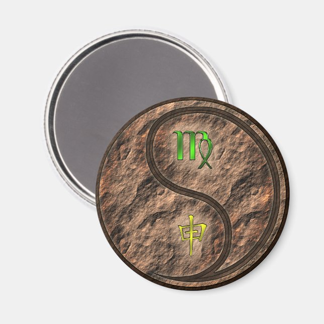 Imã Virgem & Macaco de Terra (Front/Back)