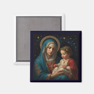 Imã Virgem Maria & Jesus Natalício Natal