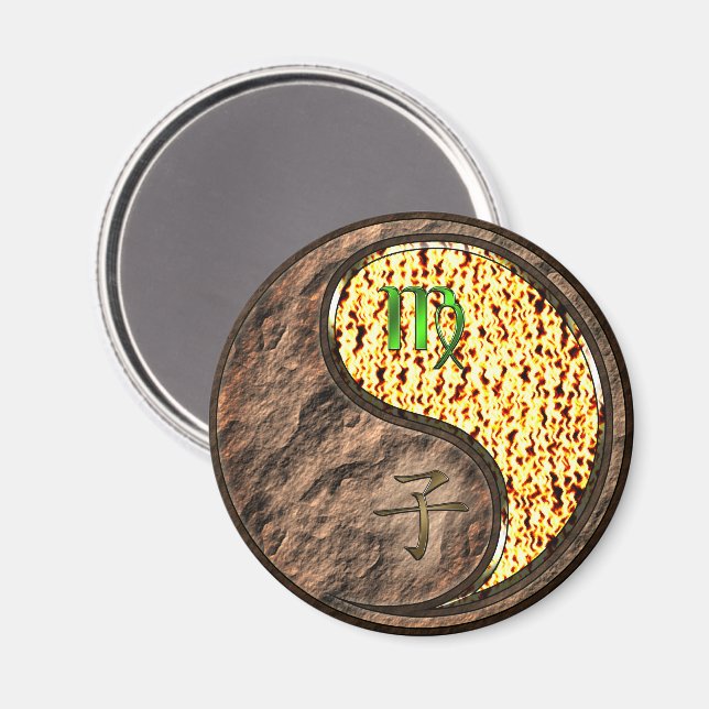 Imã Virgem & Rato de Fogo (Front/Back)