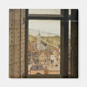 Imã Virgin e criança antes de um Firescreen, c.1440 2