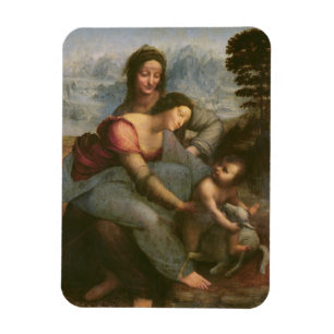 Ímã Virgin e criança com St Anne, c.1510