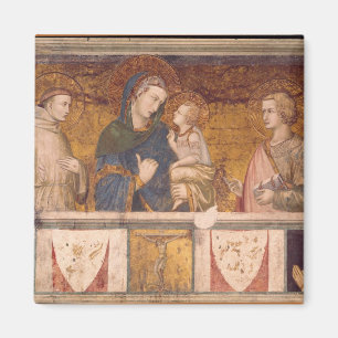 Imã Virgin e criança com St Francis e St John