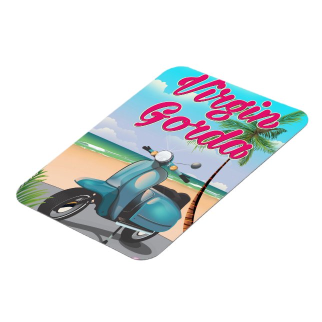 Ímã Virgin Gorda Ilhas Virgens Britânicas (Left Side)