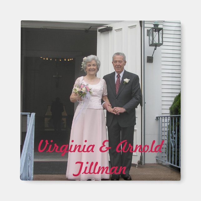 Imã Virginia & Arnold Tillman (Frente)