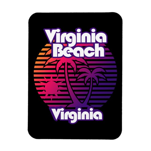 Ímã Virginia Beach (Vertical)