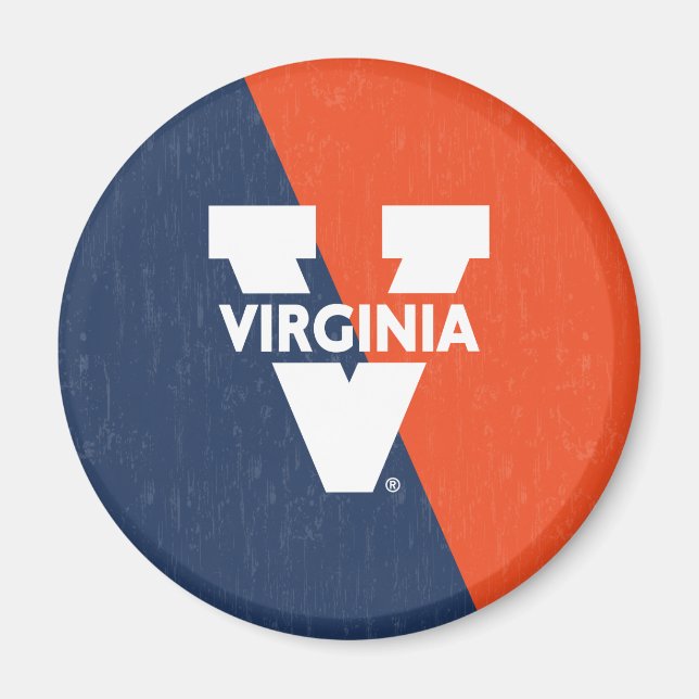 Imã Virginia Cavaliers Color Block (Frente)