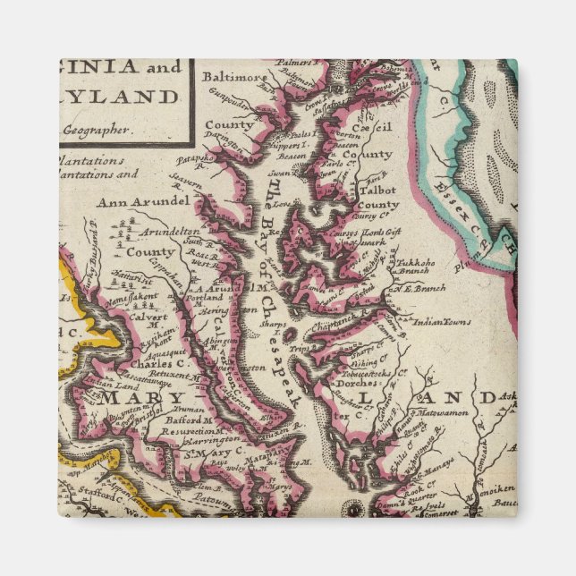 Imã Virginia e Maryland (Frente)