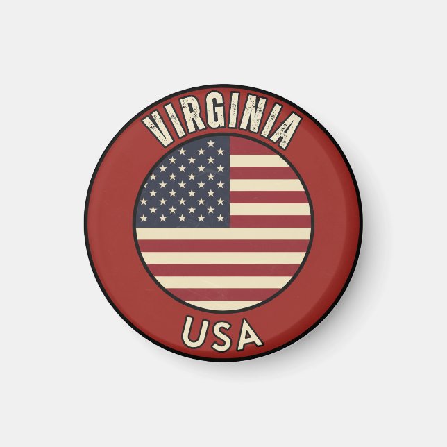 Imã Virgínia Estados Unidos da América  (Frente)