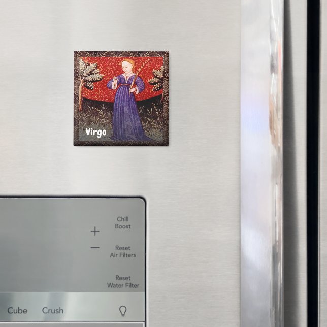 Imã Virgo, a Festa de aniversário Virgem Zodiac Sinal (In Situ (Fridge))