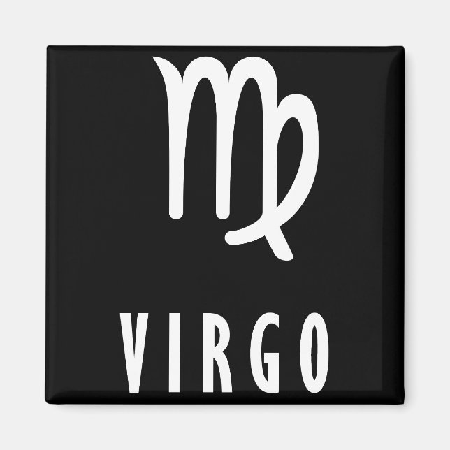 Imã Virgo zodiac (Frente)