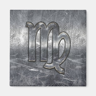 Imã Virgo Zodiac - Sinal em Decoração de Estilo Vest