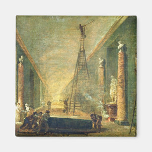 Imã Visão da Grande Galeria do Louvre