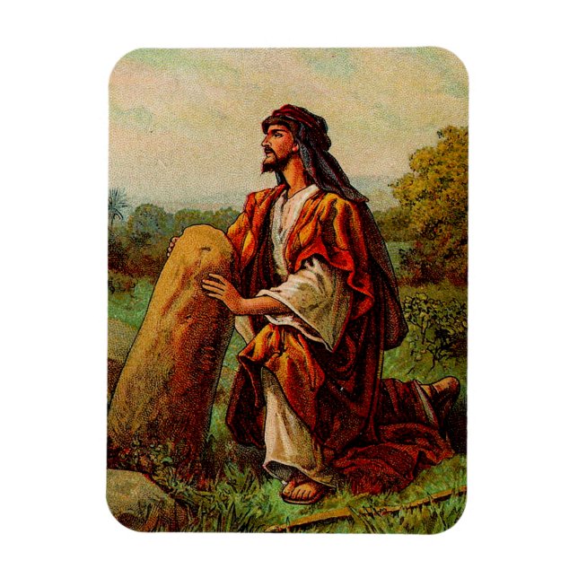 Ímã Visão de Jacó e Promessa de Deus  (Vertical)
