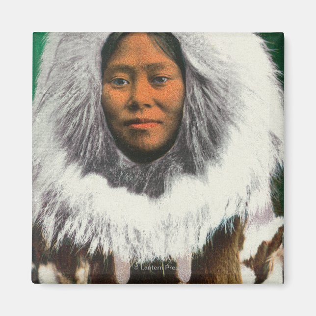 Imã Visão de uma beleza esquimó (Frente)