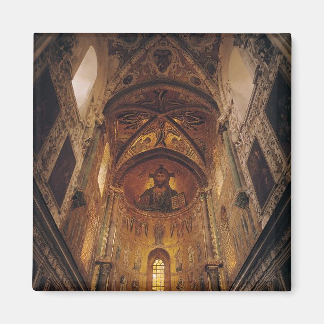 Imã Visão do caso com o Pantocrator Cristo (Frente)