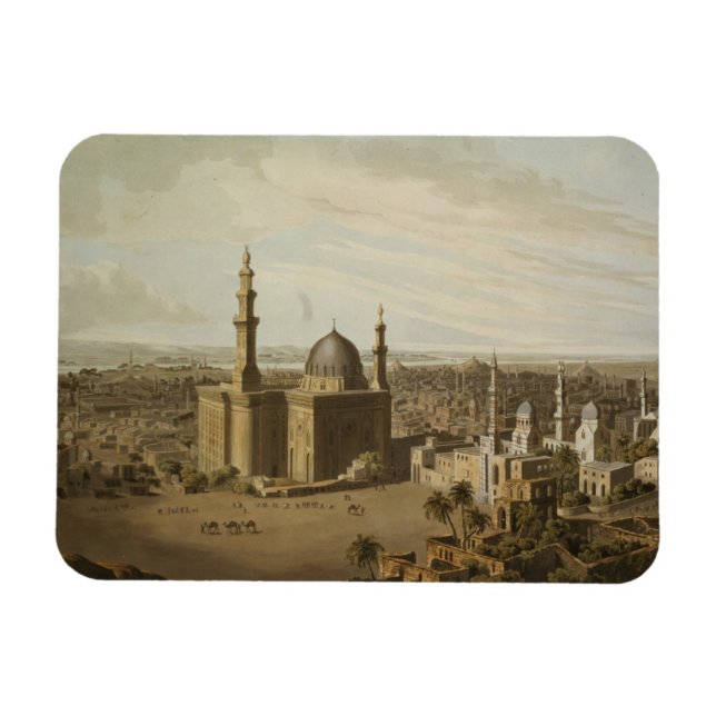 Ímã Visão do Grande Cairo, gravada por Daniel Havell ( (Horizontal)