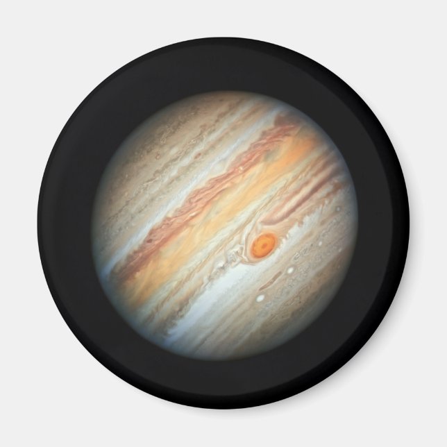 Imã Visão do Planeta Júpiter (Telescópio Hubble) (Frente)