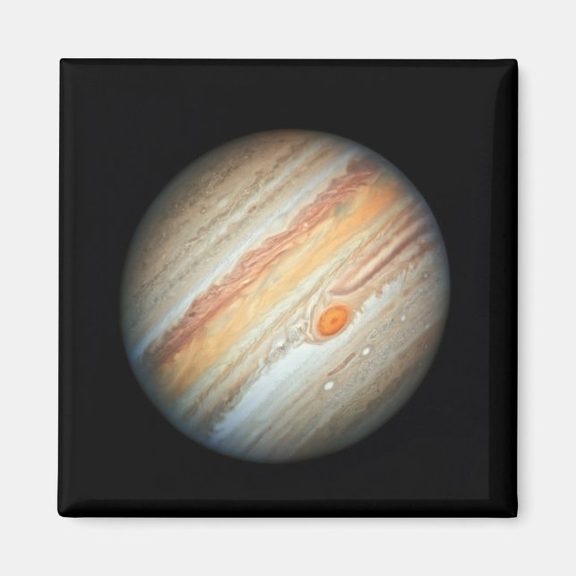 Imã Visão do Planeta Júpiter (Telescópio Hubble) (Frente)