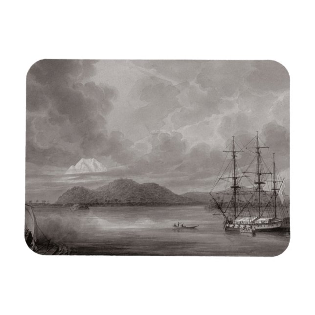 Ímã Visão do Rio de Manila (litógrafo) (Horizontal)