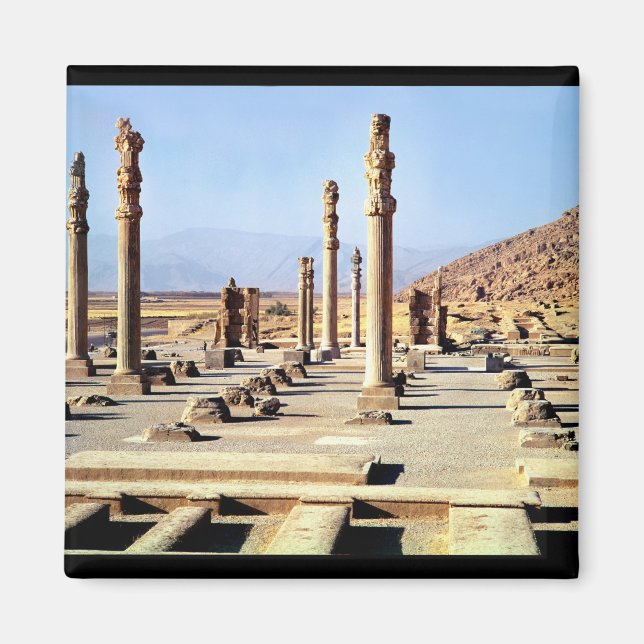 Imã Visão geral do Apadana fundado c.518 BC (Frente)