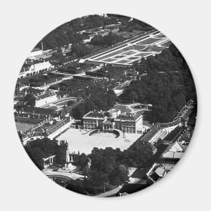 Imã Visão geral do parque Vintage Austria Viena Belved