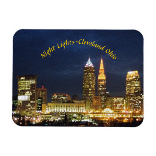 Ímã Visão Noturna Cleveland OH Magnet
